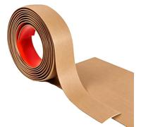 Bande de transition de plancher Autocollante PVC Flexible | Bande de Seuil plancher vinyle Adhésive Découpable pour Sols Portes Dalles 1m/3m