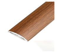 Bande De Transition De Seuil De Porte En Aluminium Robuste, Autocollante, For Planchers De Bois Franc, De Carrelage Et De Stratifié, Adaptée Aux Fauteuils Roulants Et Aux Déambulateurs(Brown)