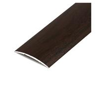 Bande De Transition De Seuil De Porte En Aluminium Robuste, Autocollante, For Planchers De Bois Franc, De Carrelage Et De Stratifié, Adaptée Aux Fauteuils Roulants Et Aux Déambulateurs(Black)