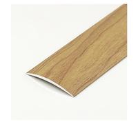 Bande De Transition De Seuil De Porte En Aluminium Robuste, Autocollante, For Planchers De Bois Franc, De Carrelage Et De Stratifié, Adaptée Aux Fauteuils Roulants Et Aux Déambulateurs(Light Brown)