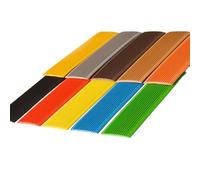 Bande de transition de sol auto-adhésive, garniture de bord d'escalier, nez de marche auto-adhésif, protecteur de bord d'escalier antidérapant(Orange-yellow,15m)