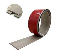 Bande De Transition De Sol Autocollante, 4, 5, 7,6 Cm De Large, Bande De Recouvrement En Vinyle Pour Couvrir Les Espaces Entre Les Sols En Bois, Les Carreaux(Gray Wood Grain,5cm x 300cm)