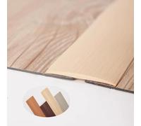 Bande de transition de sol, autocollante, 5 x 99 cm, bande de seuil flexible, bande de transition de porte/carrelage, bande de transition pour tapis/carrelage, bande de recouvrement de joint (érable