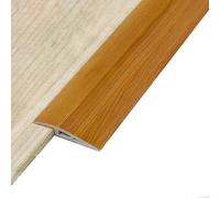 Bande de transition de sol autocollante, 7,1 cm de large, bande de transition en PVC aspect bois pour pose de stratifié, de tapis et de carrelage (couleur : style 4, largeur : 200 cm)