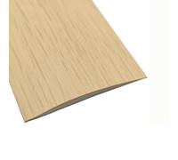 Bande de transition de sol autocollante en PVC - 1 m x 5 cm - Érable