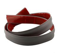 Bande de transition de sol avec matériau TPE pour une longue durée pour des transitions sans couture entre les sols (gris 1 m)