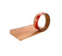 Bande de transition de sol, bande de garniture de moquette de 5 mm, bande de porte de sol, bande de seuil de transition de porte, bande de bordure de sol en caoutchouc PVC(Light brown,900cm/351in)