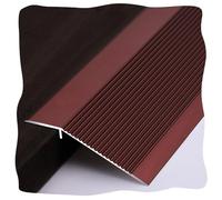 Bande de transition de sol en aluminium - Bordure antidérapante pour des différences de hauteur de 10 mm-40 mm, facile à couper et à installer, rampe de seuil pour une transition sûre du sol