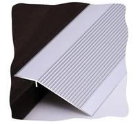 Bande de transition de sol en aluminium - Bordure antidérapante pour différences de hauteur de 10 mm-40 mm, réglable et facile à installer, rampe de seuil pour des transitions de sol sûres