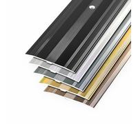 Bande De Transition De Sol En Aluminium Largeur 60 Mm-Barre De Seuil À Visser Imperméables,Profilé De Transition Facile À Installer(Silver,6x140cm)