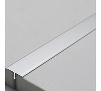 Bande de Transition de sol en aluminium moulé en T, garniture, bandes, bord de sol profilé stratifié, Transitions de moulage for porte(Style H,2CM*0.9M*3 Pieces)