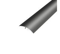 Bande de transition de sol en forme de T,matériau en alliage d'aluminium,for une utilisation au niveau des portes et des transitions de sol inégales(Gray,4cm)
