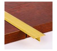 Bande De Transition De Sol En Laiton Massif De Qualité Supérieure, Sans Perçage, For Joints De Stratifié, De Carrelage Et De Bois Franc, Garniture De Bordure Sans Couture For Intérieur Et Extérieur