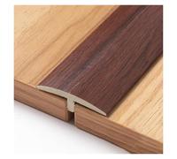 Bande De Transition De Sol En PVC, Moulure En T Autocollante For Des Transitions De Sol Sans Couture, Adaptabilité Aux Portes Et Aux Surfaces Multiples, Garniture Découpable(Dark brown)