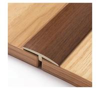 Bande De Transition De Sol En PVC, Moulure En T Autocollante For Des Transitions De Sol Sans Couture, Adaptabilité Aux Portes Et Aux Surfaces Multiples, Garniture Découpable(Light brown)