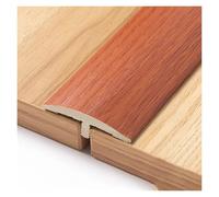 Bande De Transition De Sol En PVC, Moulure En T Autocollante For Des Transitions De Sol Sans Couture, Adaptabilité Aux Portes Et Aux Surfaces Multiples, Garniture Découpable(Red)