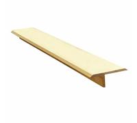 Bande de transition de sol en T en laiton, jointure de bordure de revêtement de sol en vinyle, couvre-joint de jointure for planchers, carrelage en bois, comble l'écart entre des hauteurs similaires