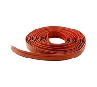 Bande de transition de sol en TPE de 10 m pour une transition sûre et sans couture entre les surfaces de sol, compatible avec les tapis jusqu'à 10 mm d'épaisseur, facile à installer, gris foncé