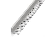Bande De Transition De Sol,Profilé De Nez De Marche Flexible | Protecteur De Bord De Carrelage En Aluminium Anodisé,Profil De Bordure D'Escalier Pliable,Facile à Installer,Pour Sols