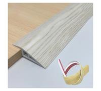 Bande de transition de sol - Seuil de porte autocollant en vinyle pour bordure de moquette à carrelage - Idéal pour les portes, les rampes, les carreaux et les planches stratifiées