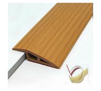 Bande de transition de sol - Seuil de porte autocollant en vinyle pour bordure de moquette à carrelage - Idéal pour les portes, les rampes, les carreaux et les planches stratifiées