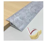 Bande de transition de sol - Seuil de porte autocollant en vinyle pour bordure de moquette à carrelage - Idéal pour les portes, les rampes, les carreaux et les planches stratifiées