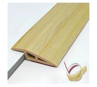 Bande de transition de sol - Seuil de porte autocollant en vinyle pour bordure de moquette à carrelage - Idéal pour les portes, les rampes, les carreaux et les planches stratifiées