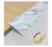 Bande de transition de sol - Seuil de porte autocollant en vinyle pour bordure de moquette à carrelage - Idéal pour les portes, les rampes, les carreaux et les planches stratifiées