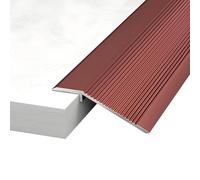 Bande de Transition en Aluminium, Barre de Seuil de 90 x 10 cm for les Différences de Hauteur entre les Sols, Portes Entrée et Accès aux Fauteuils Roulants(Rouge)