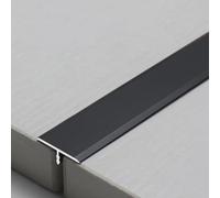 Bande de transition en aluminium en forme de T, revêtement de sol durable et résistant à l'humidité, idéal pour les espaces de sol, ne se déforme pas facilement, parfait pour les sols stratifiés