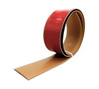 Bande de transition en PVC effet bois, autocollante, découpable, résistante à la décoloration, compatible avec les portes et les pièces