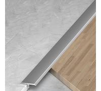 Bande de transition en T pour combler les espaces entre les planchers, bande de finition en T pour planchers, seuils de porte, bande de séparation imperméable(Gray,40x7mm/1.57x0.28in)