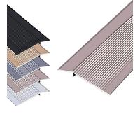 Bande de Transition for Sol en Aluminium, 90 x 10 cm Compense les Différences de Hauteur Barre de Seuil de Porte, Rampe d'Accès for Porte(Purple)