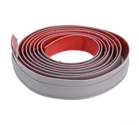 Bande de transition pour moquette 3 m pour des connexions fluides et une sécurité (gris, 3 mètres)