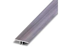 Bande de transition pour sol Bande de couverture couture seuil moulage en T, bande séparation transition sol aluminium, stratifié métal