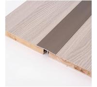 Bande de transition pour sol, Bande De Seuil En Aluminium Or Champagne 3,3cm-4,5cm x 90cm-270cm Paquet De 3(Champagne,4.5cm x 2.7m(90cm*3))