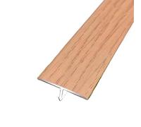 Bande de transition pour sol Bande de sol stratifié auto-adhésive en métal, bande transition moulé T, jonction couvrant l'espace aluminium