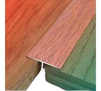 Bande de transition pour sol Bande de sol stratifié auto-adhésive en métal, bande transition moulé T, jonction couvrant l'espace aluminium