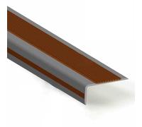 Bande de transition pour sol, Bande de transition auto-adhésive en PVC for nez de marche, multicolore, 50-150cm, for l'intérieur et l'extérieur(Brown a,L60cm(23 5/8"))