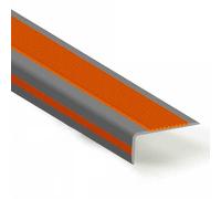 Bande de transition pour sol, Bande de transition auto-adhésive en PVC for nez de marche, multicolore, 50-150cm, for l'intérieur et l'extérieur(Orange,L80cm(31 1/2"))