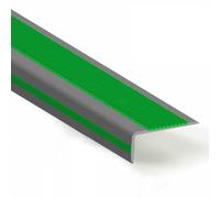 Bande de transition pour sol, Bande de transition auto-adhésive en PVC for nez de marche, multicolore, 50-150cm, for l'intérieur et l'extérieur(Green,L150cm(59"))