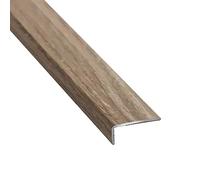 Bande de transition pour sol, Bande de transition de seuil en aluminium, protecteur de bord d'escalier en forme de L, 90cm x 20mm, multicolore(Style 7)