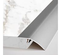 Bande de transition pour sol, Bandes de transition de sol en aluminium multicolores 0,9-2,7 m(Grey,2.7m(8.8ft))