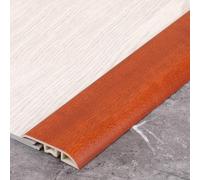 Bande de transition pour sol, Tapis multicolore en PVC et bordure de sol 90 cm x 4,5 cm x 0,3 cm for les espaces de 0,2 à 1 cm.(Dark Red)