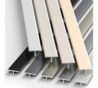 Bande De Transition, Profilé De Transition Pour Jointure De Sol, Bande De Recouvrement De Solbande, Lot De 3 Barre De Seuil De Porte/sol Vinyle/carrelage(Black,0.8cmX300cm(3x100cm))