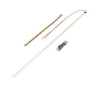 Bande d'éclairage à rétroéclairage LED | Panneau en fibre de verre avec isolation ignifuge | Remplacement universel du moniteur PC/Projet de lampe DIY | Durée de vie de 50 000 (540mm)