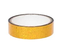 Bande DECOLLECTRIQUE pour Taper Le Hula Hoop [25mm x 30m, Jaune] - Ruban décoratif Hula Hoop avec étoiles