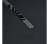 Bande décorative autocollante en acier inoxydable - Sans perçage - 25 mm x 5 m - Pour décoration murale de salon et hôtel