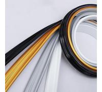Bande décorative autocollante en PVC de 4 m pour panneaux muraux pour encadrer les miroirs et améliorer les fonds de télévision dans les salles de séjour