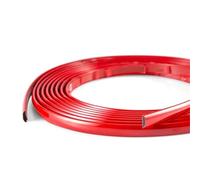 Bande décorative autocollante rouge for pare-chocs de voiture, 300 cm/500 cm, en PVC épais, 1 pièce(3.0M-12MM)